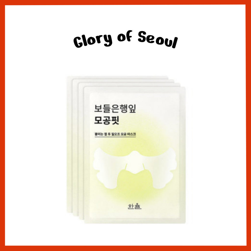 HANYUL Ginkgo Pore Fit Mask set 4ea