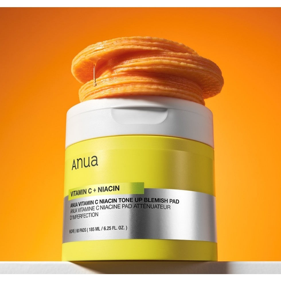 ANUA Vitamin C Niacin Tone Up Blemish Pad 60 Pads 185ml