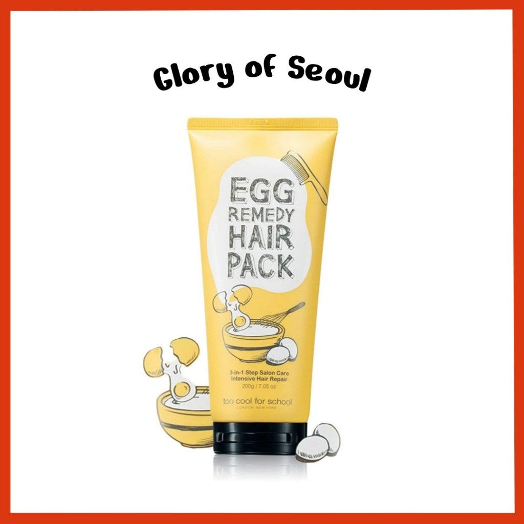 Too Cool For School Egg Remedy Hair Pack, 200g