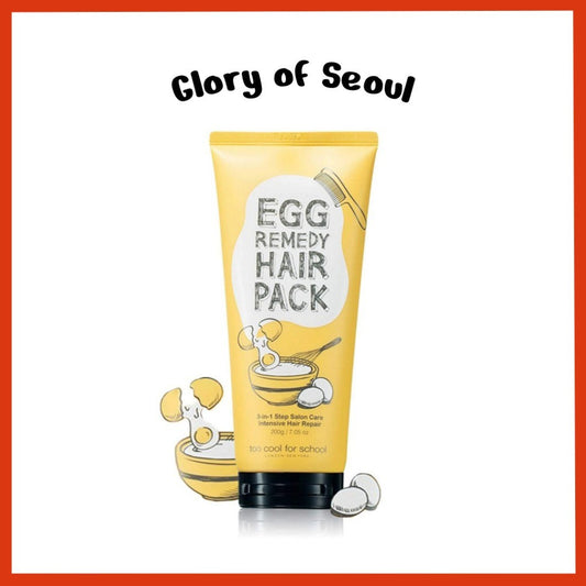 Too Cool For School Egg Remedy Hair Pack, 200g