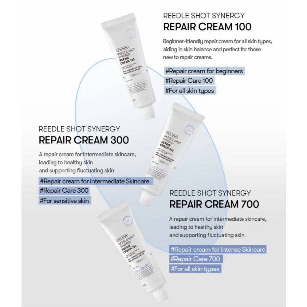 VT Reedle Shot Synergy Repair Cream 50ml (4 Types) │ 50 / 100 / 300 / 700