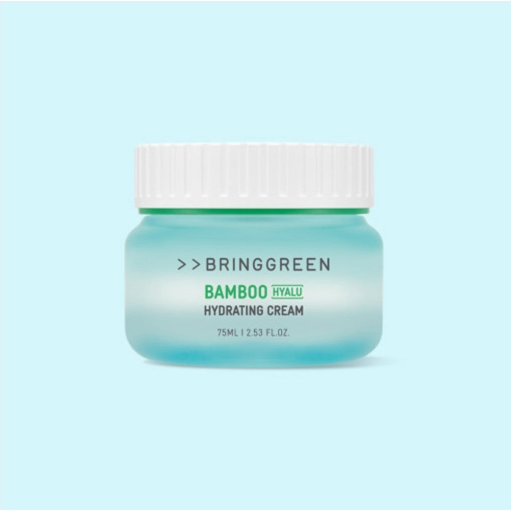 BRING GREEN Crema Hidratante de Bambú y Hialurónico 75ml / 100ml