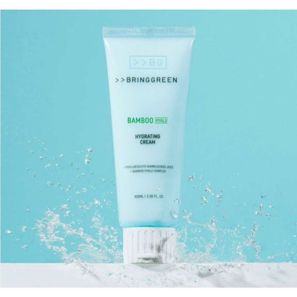 [Bring Green] Bamboo Hyalu Hydrating Cream (75mL / 100mL), Vegan, Moisturizing