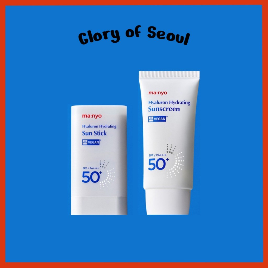 Manyo Hyaluron Hydrating (Sun Stick 18g / Sun Cream 50mL) | SPF50+ PA++++
