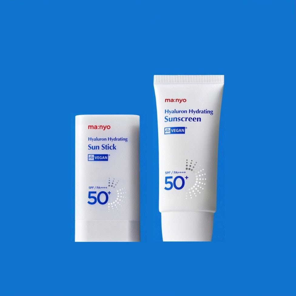 ma:nyo Hyaluron Hydrating Sun Stick 18g / Sun Cream 50ml SPF50+ PA++++