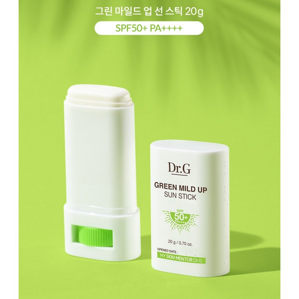 Dr.g Green Mild Up Sun Stick, 20g | SPF 50+ PA++++