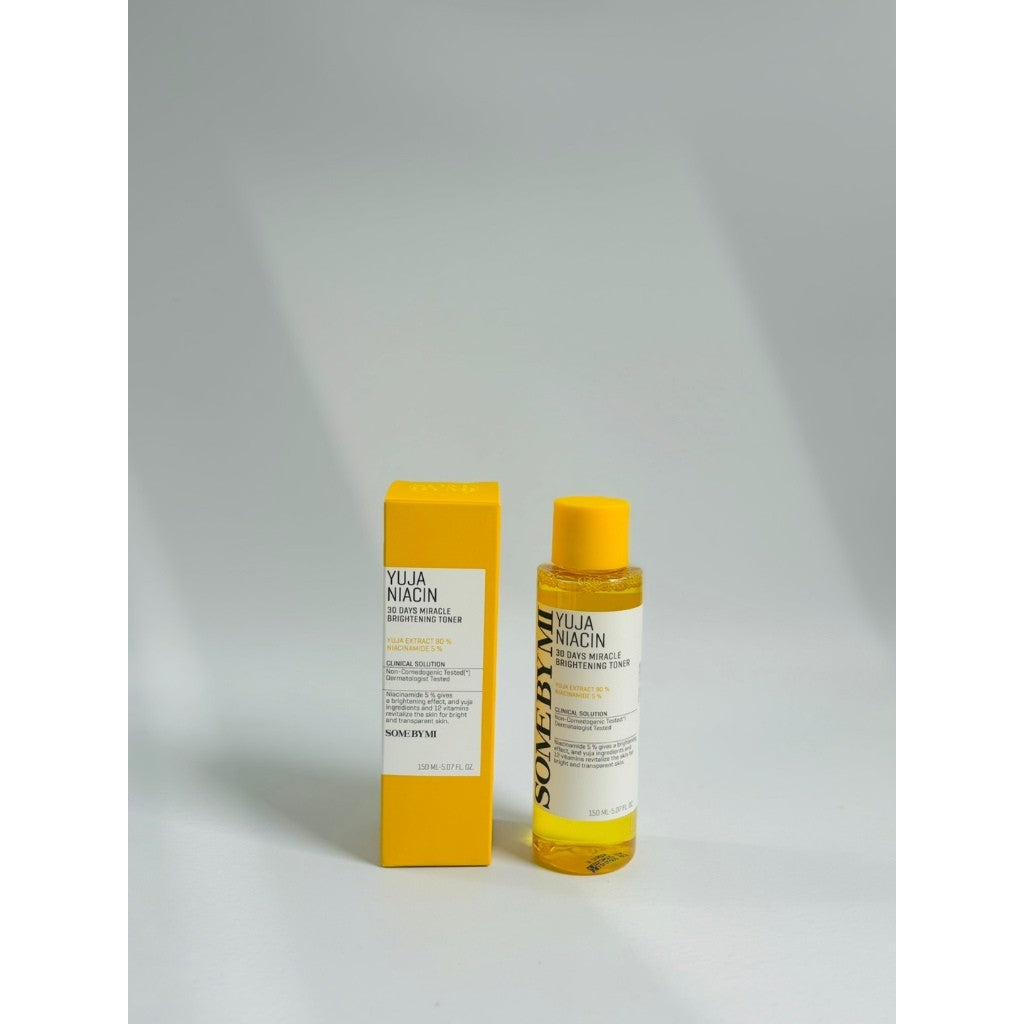 SOME BY MI Yuja Niacin 30 Days Miracle Brightening Toner - 5.07Oz, 150ml