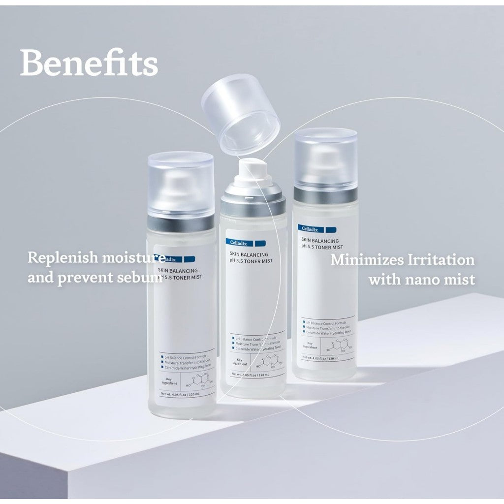 Celladix Skin Balancing pH 5.5 131 Toner Mist, 120mL