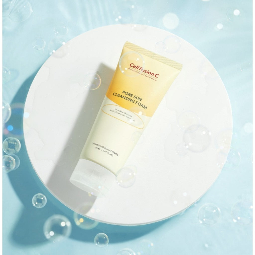 [Cell Fusion C] Pore Sun Cleansing Foam, 150mL