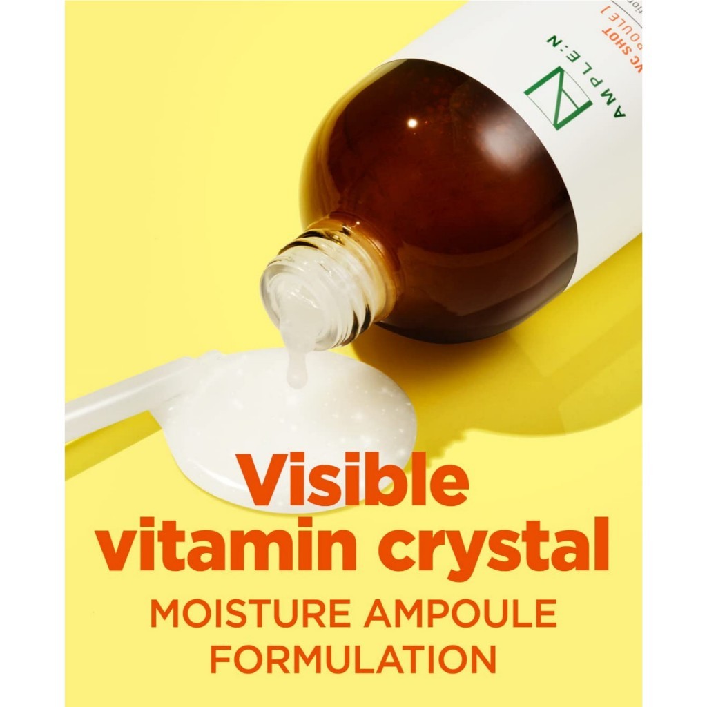 AMPLE:N VC Shot Serum, 100mL - Anti-Aging Face Serum with Vitamin C