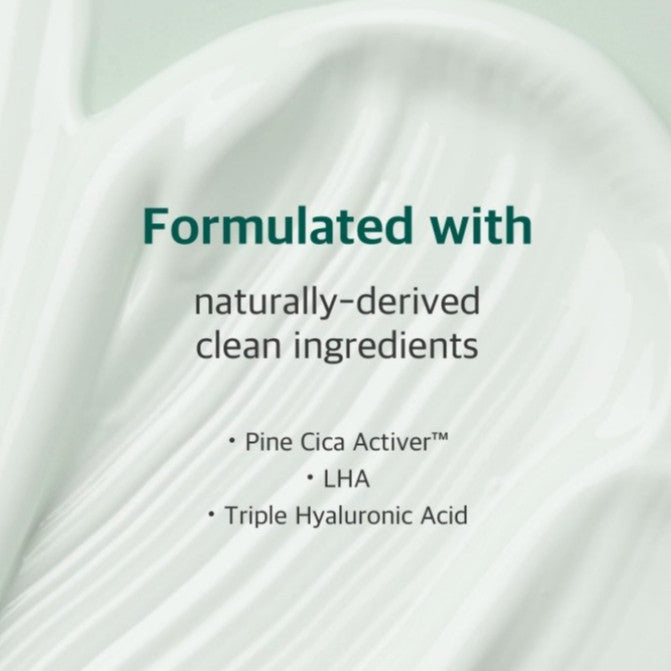 ROUND LAB Pine Calming Cica Cream 50mL | 5-CICA solution for hormonal breakouts, acne-prone skin and rosacea, Nourishing & moisturizing cream (1.69fl.oz)