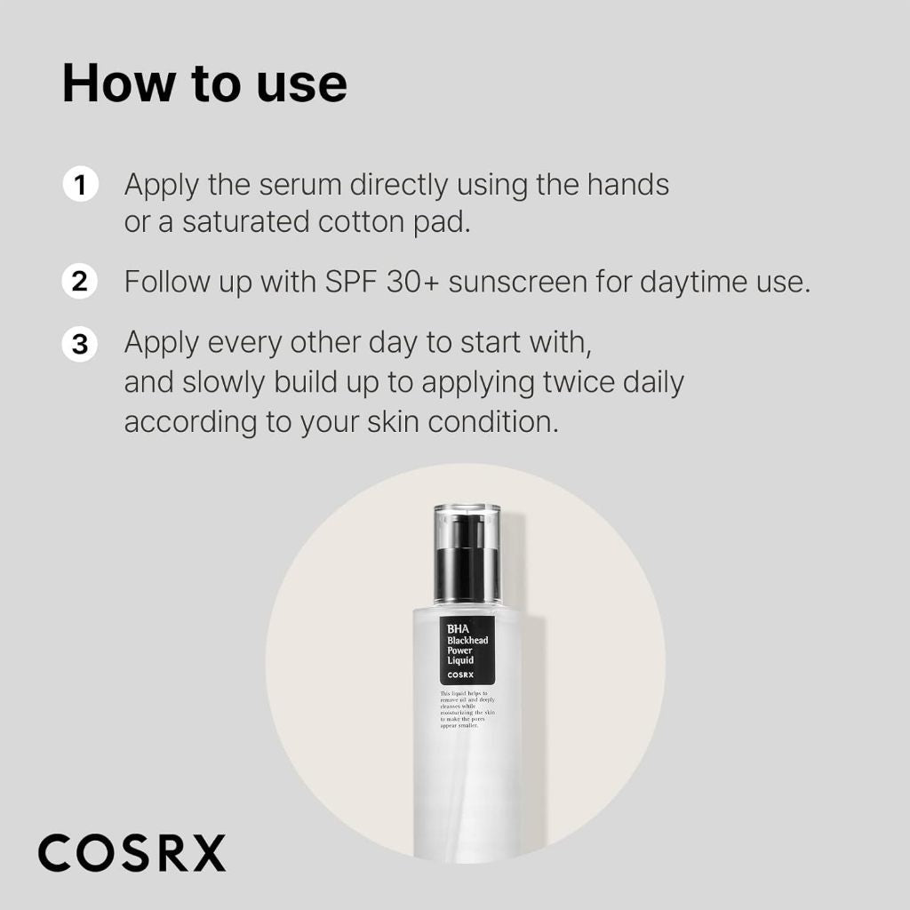 [MINI] COSRX Niacinamide 2% + BHA 4% Blackhead Power Liquid 50ml