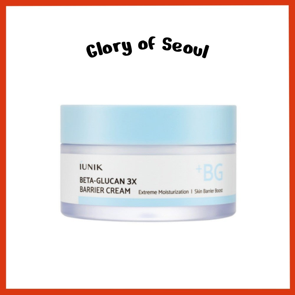 IUNIK Beta-Glucan 3x Barrier Cream, 50mL