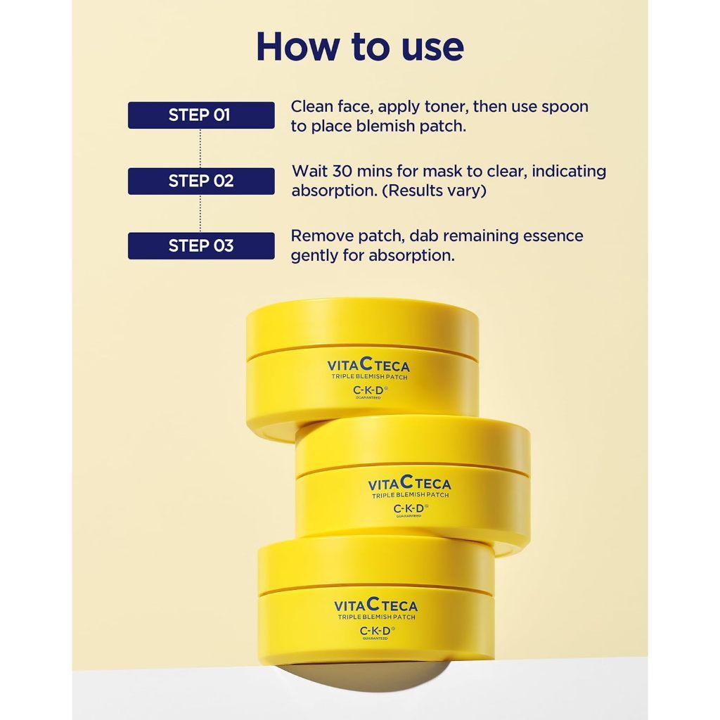 CKD Vita C Tec a Triple Blemish Patch 60sheets