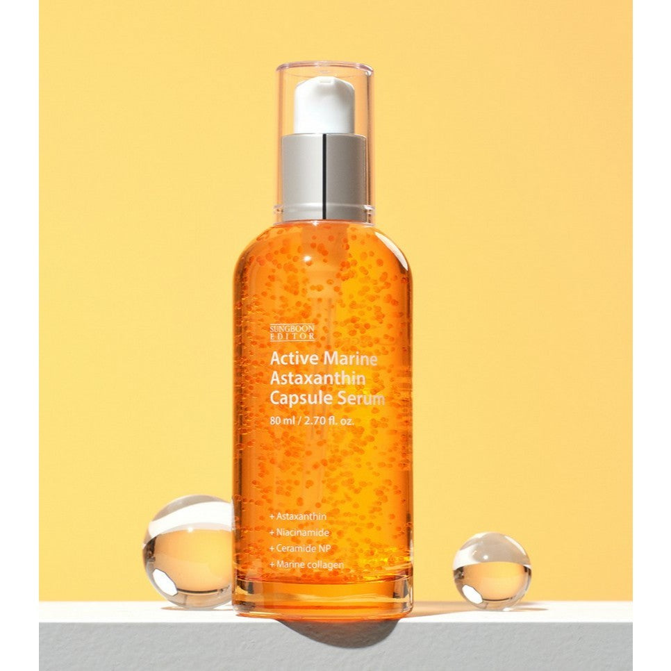 SUNGBOON EDITOR Active Marine Astaxanthin Capsule Serum 30ml / 80ml