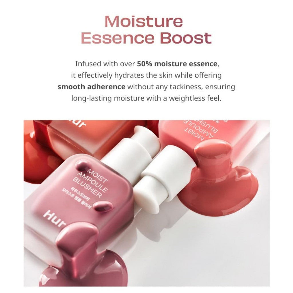 House of HUR Moist Ampoule Blusher 20ml / 10ml (9 Colors)
