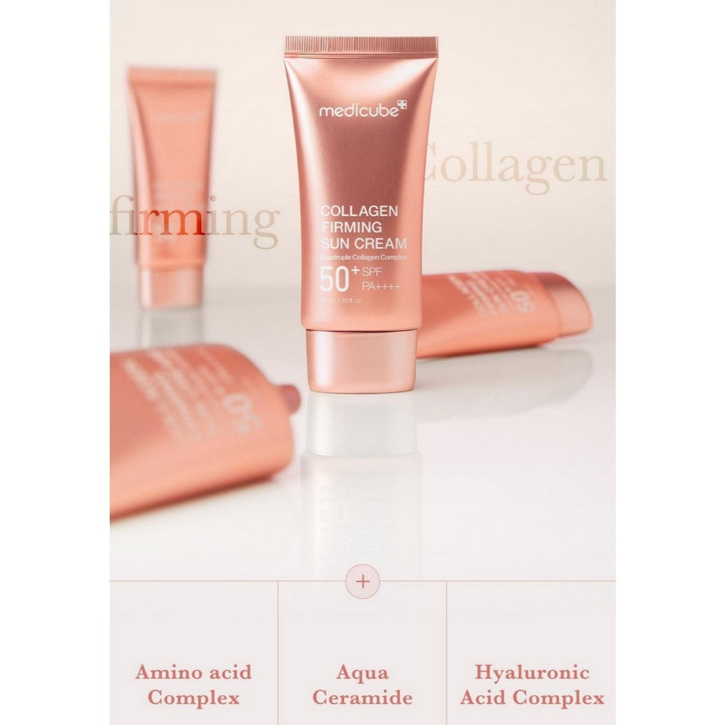 Medicube Collagen Firming Sun Cream, (10mL/50mL) | SPF50+ PA++++