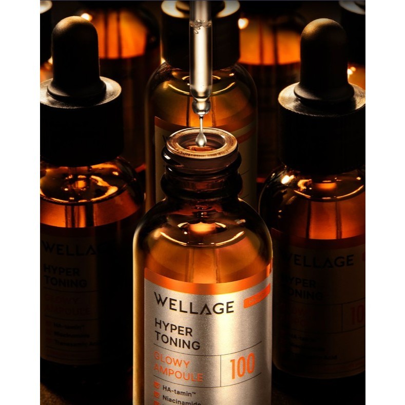 WELLAGE Hyper Toning Glowy Ampoule 30ml