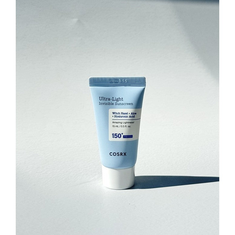 Protector solar invisible ultraligero COSRX 15 ml, 50 ml
