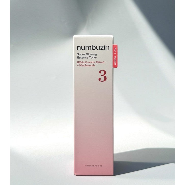 Numbuzin No.3 Super Glowing Essence Toner 200ml