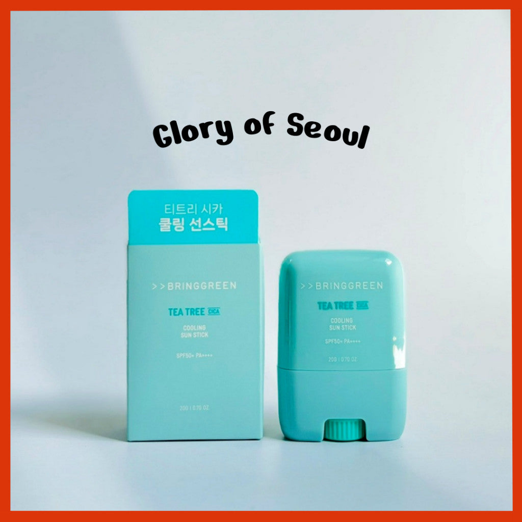 [BRING GREEN] Tea Tree Cica Cooling Sun Stick, 20g | SPF50+ PA++++
