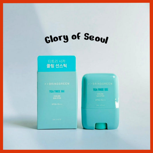 [BRING GREEN] Tea Tree Cica Cooling Sun Stick, 20g | SPF50+ PA++++