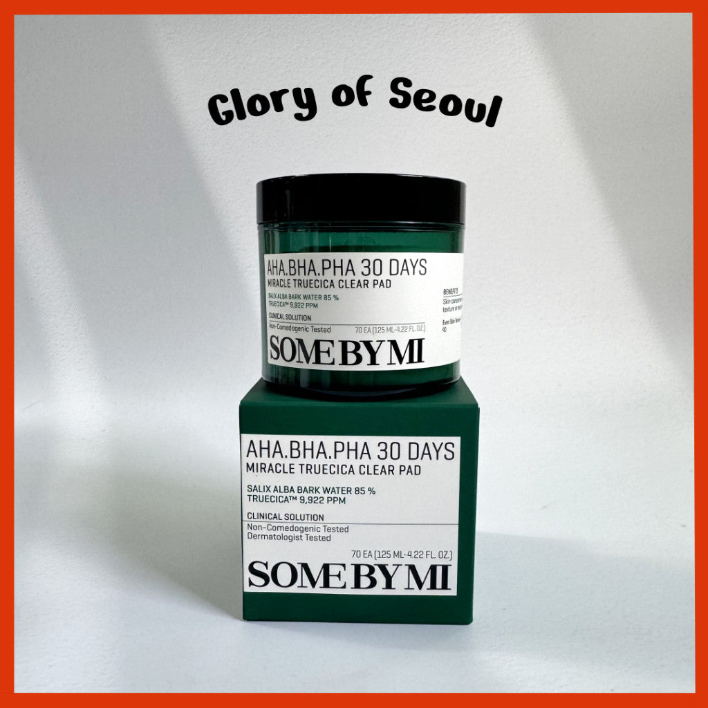 SOME BY MI  AHA, BHA, PHA 30 Days Miracle Truecica Clear Pad 70Sheets