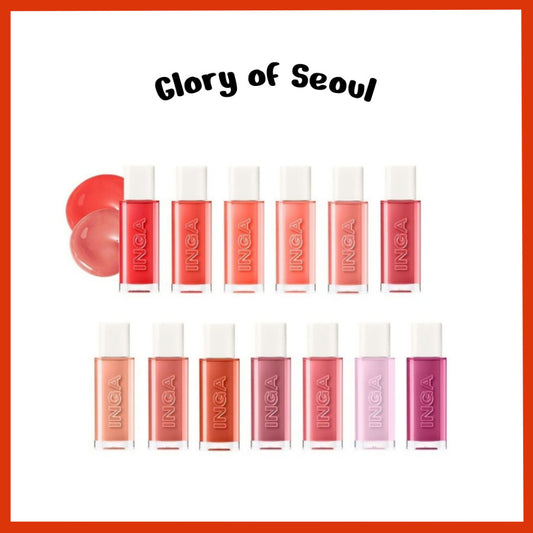 INGA Water Glow Lip Tint 13colors 4.5g