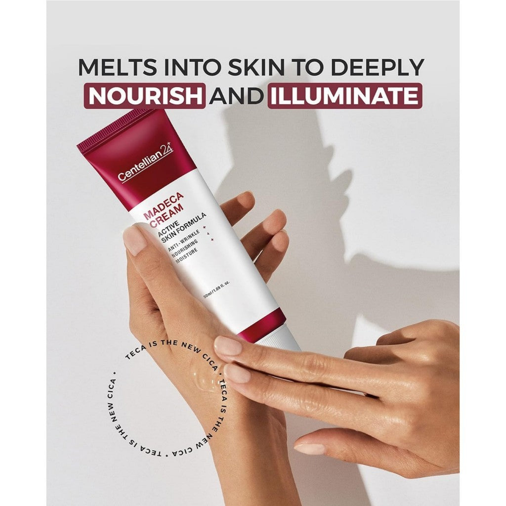 CENTELLIAN 24 Madeca Cream, 50mL | Centella Moisturizer for Face, Korean Skin Care