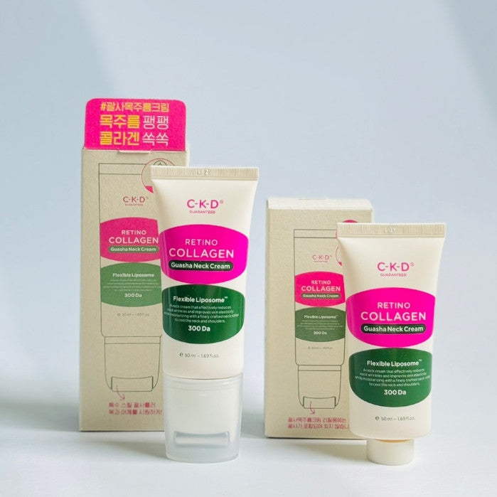Crema para cuello CKD Retino Collagen Low Molecular 300 Guasha 50ml
