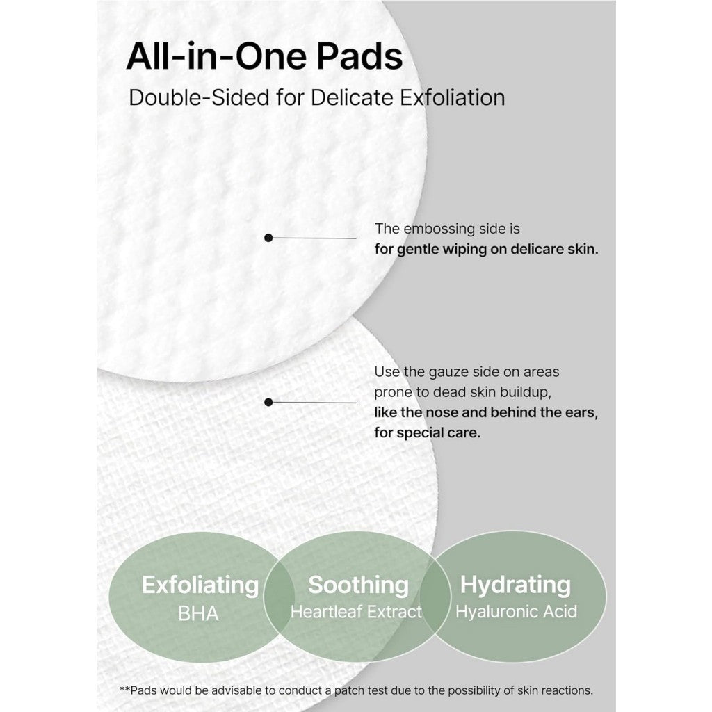CELIMAX Ji.Woo.Gae Heartleaf BHA Peeling Pad 125ml 60ea