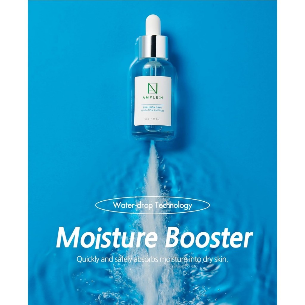 AMPLE:N Hyaluron Shot Hydration Serum, 100mL