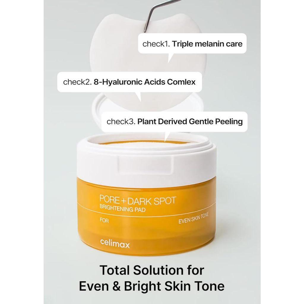 CELIMAX Pore+Dark Spot Brightening Pad 40pads 100ml