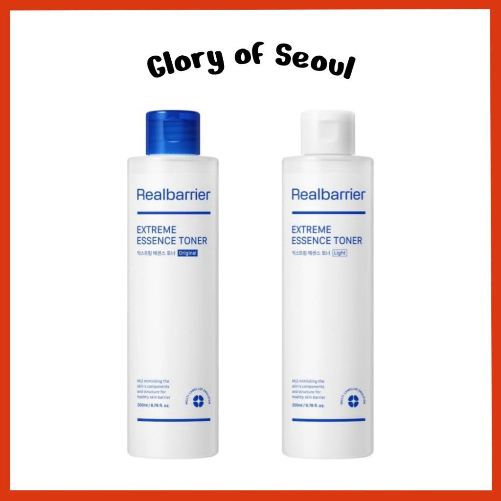 Real Barrier Extreme Essence Toner, 200mL (2 Types) Original / Light