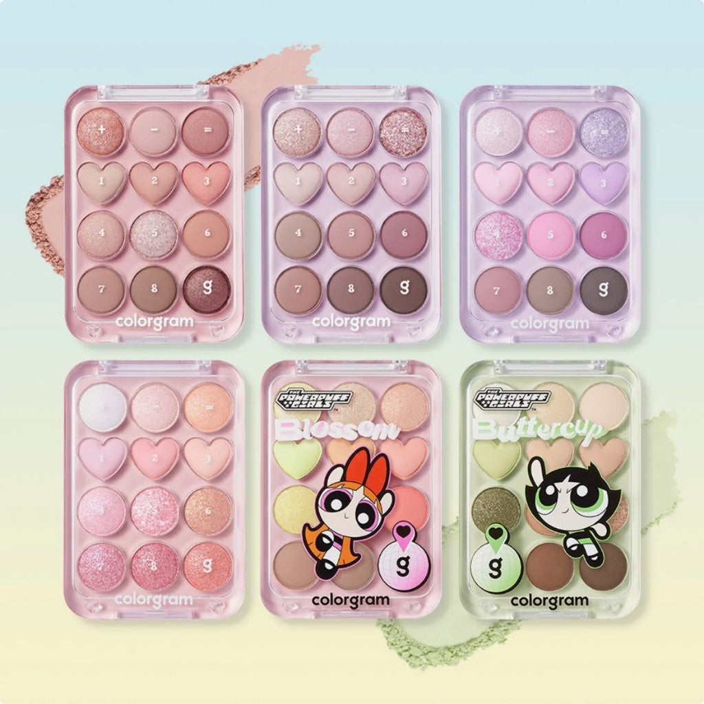 Paleta de sombras de ojos Pin Point de COLORGRAM 9.9g (7 colores)