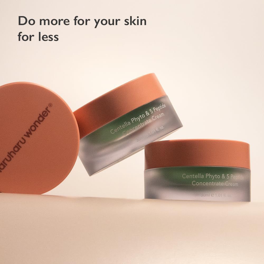 Haruharu wonder Centella Phyto & 5 Peptide Concentrate Cream 30mL