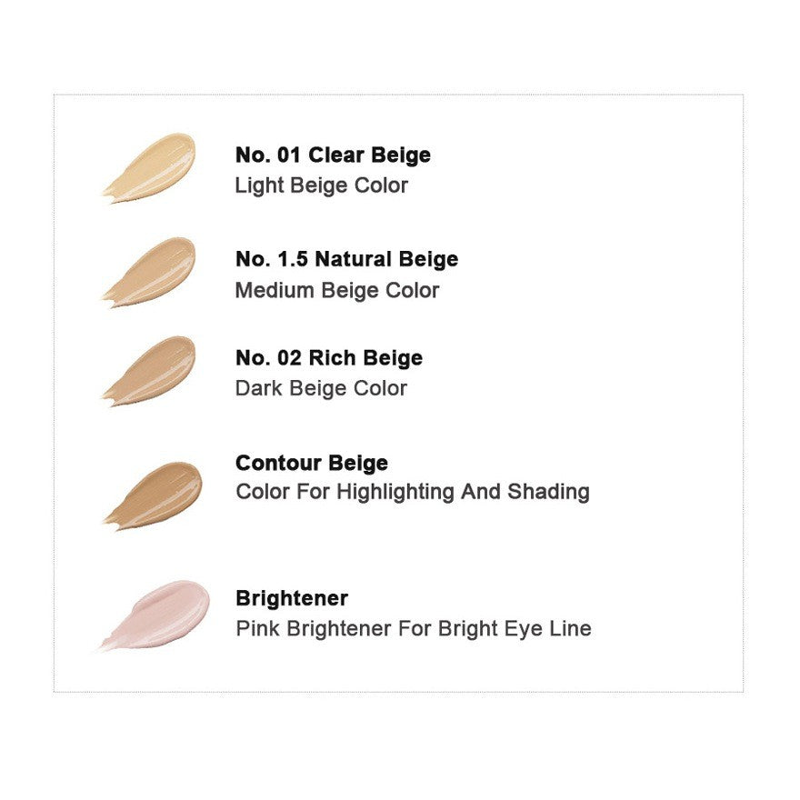 THE SAEM Cover Perfection Tip Concealer, 6.5g 10 Colores