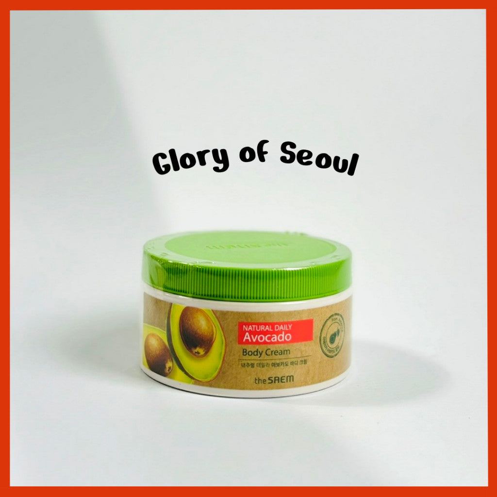 the SAEM Natural Daily Avocado Body Cream