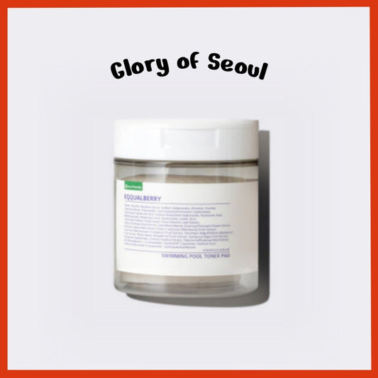 EQQUALBERRY Vegan Swimming Pool Toner Pads (70 Pads)