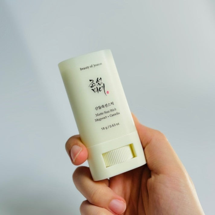 BEAUTY OF JOSEON Matte Sun Stick : Mugwort+Camelia 18g / 2 Options