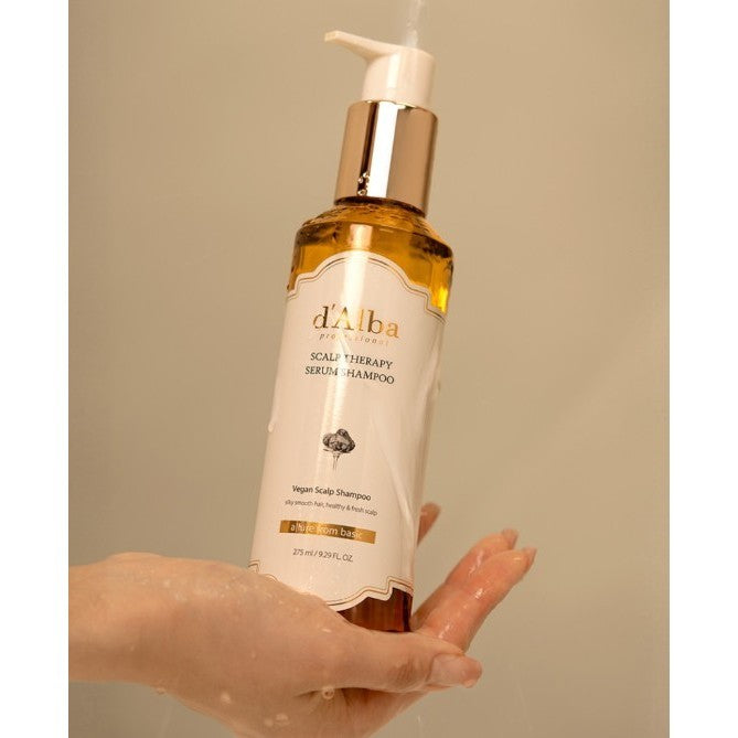 D'ALBA Vegan Repairing Scalp Therapy Serum Shampoo 65ml, 275ml