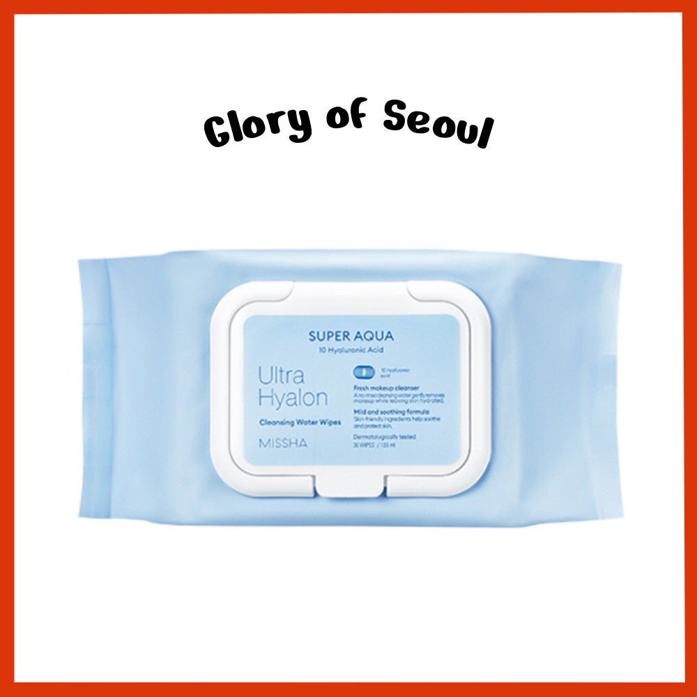 MISSHA Super Aqua Ultra Hyalron Cleansing Water Tissue 30ea