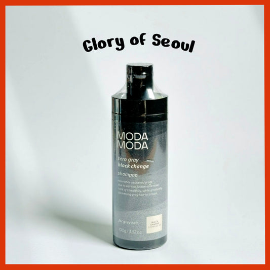 [ModaModa] Zero Gray Black Hair Shampoo (100g/300g) | Natural Darkening Color Shampoo Hair Dye for Hair & Scalp