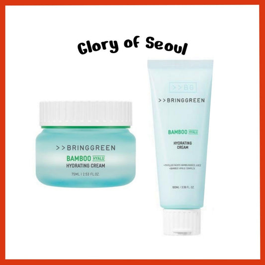 [Bring Green] Bamboo Hyalu Hydrating Cream (75mL / 100mL), Vegan, Moisturizing