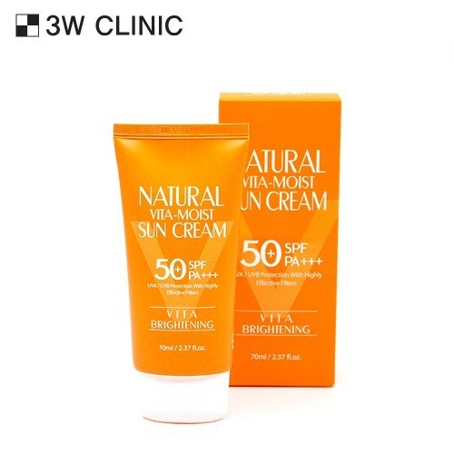 3W Clinic UV Sun Block Cream 3Type