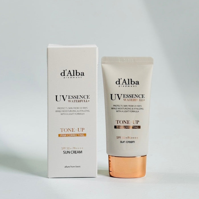 d'Alba Waterfull Sun Cream 50ml (Essence/Mild/Tone-Up/Tone-Up(Purple)) 4Type