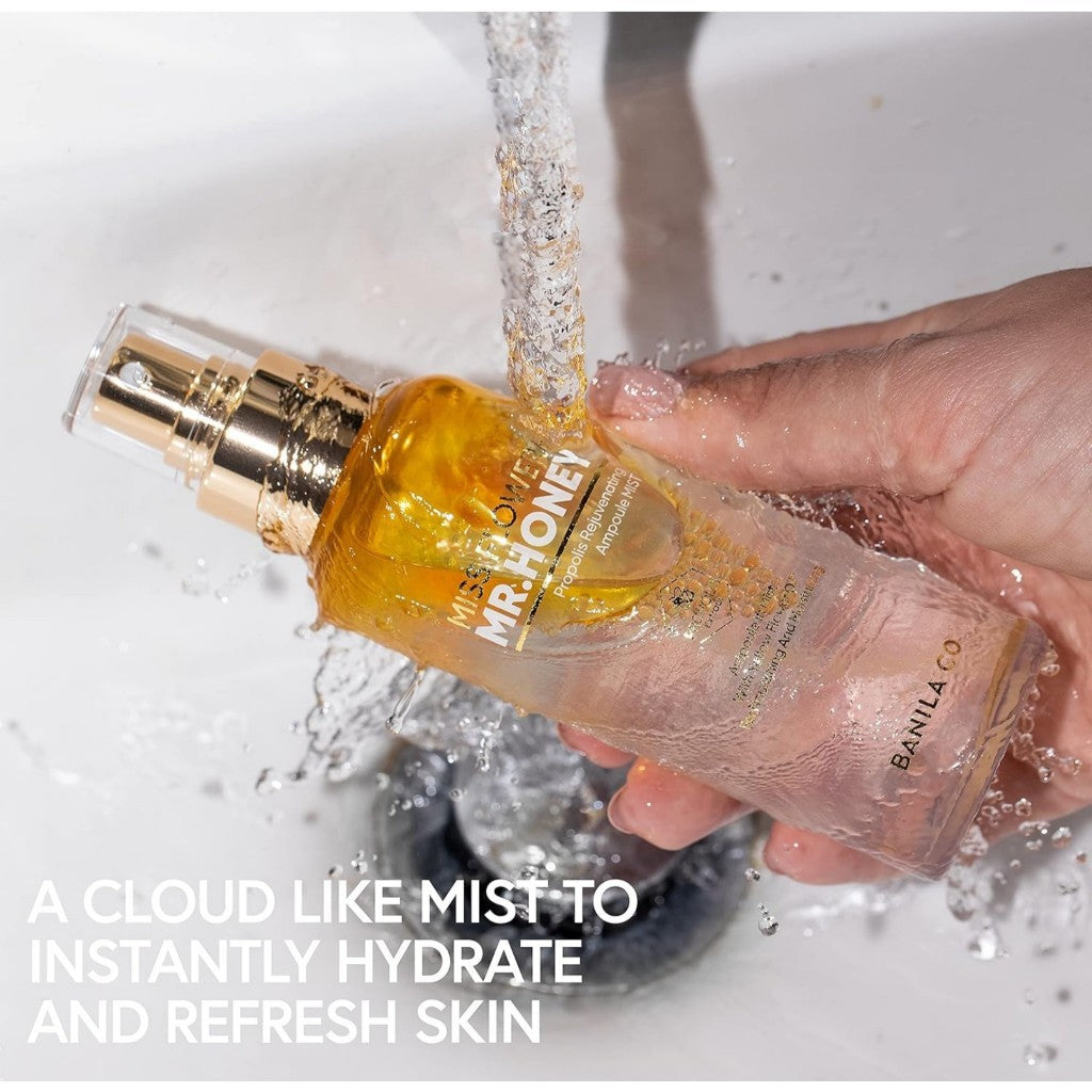 BANILA CO Miss Flower & Mr Honey Propolis Rejuvenating Ampoule Mist, 99mL