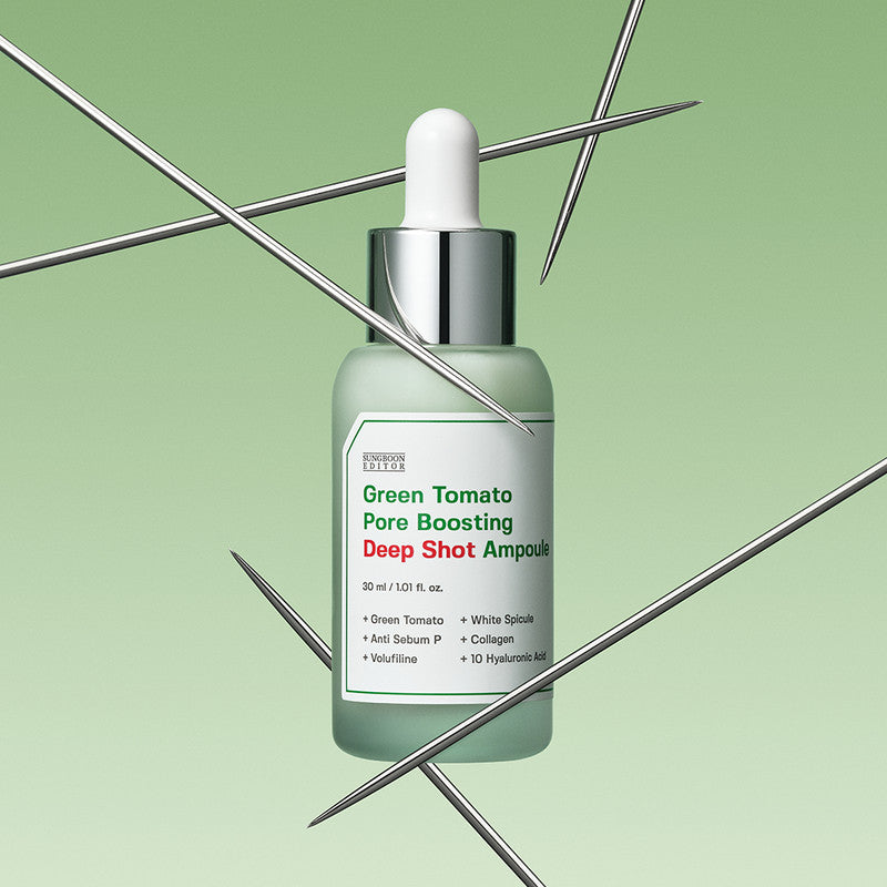 SUNGBOON EDITOR Ampolla potenciadora de poros de tomate verde Deep Shot 30 ml