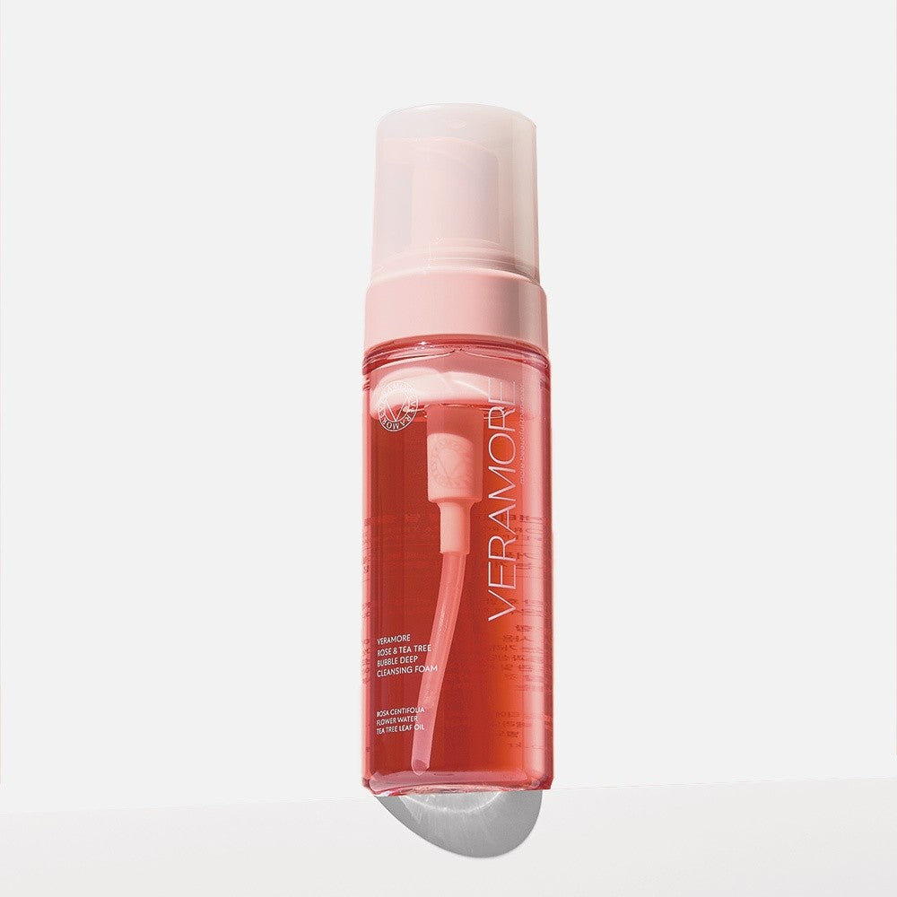 VERAMORE Rose & Tea Tree Bubble Deep Cleansing Foam 150ml