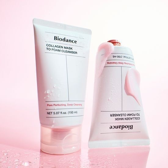 Limpiador facial en espuma con colágeno Biodance 150 ml